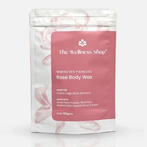 The Wellness Shop Rose Body Wax 100G