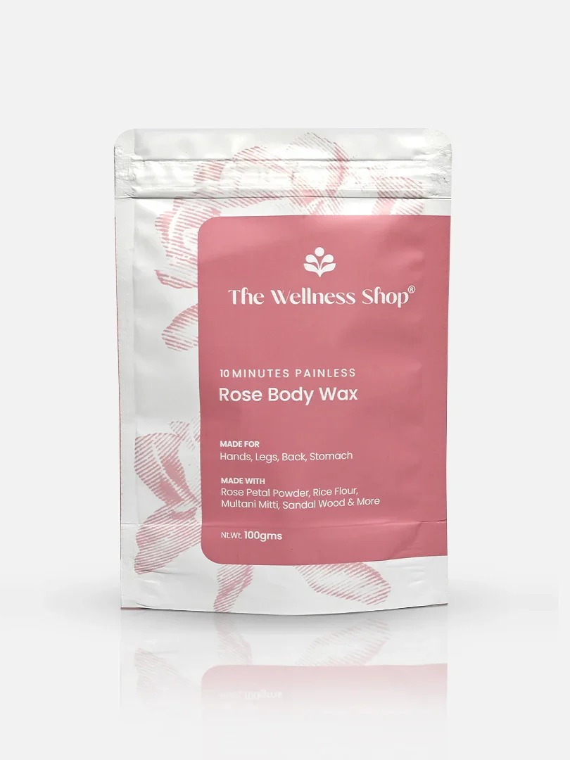 The Wellness Shop Rose Body Wax 100G