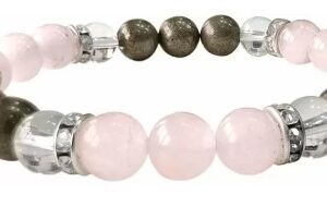 Crystal Agate Charm Bracelet