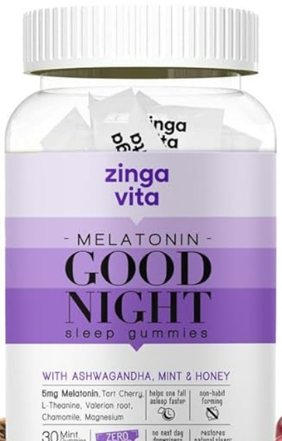 Zingavita 5mg Melatonin Sleep Gummies