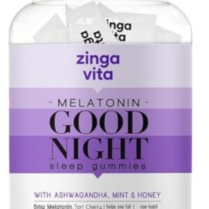 Zingavita 5mg Melatonin Sleep Gummies