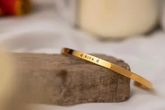 Private Label Customized fancy name brecelet your name writeen in adresh box brecelet name virat anushka