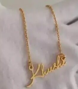 Customized Name Pendant