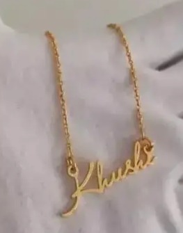 Customized Name Pendant