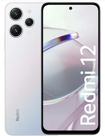 Redmi 12 4G 6GB RAM 128GB ROM Moonstone Silver Smartphone MODEL NO 23053RN021 IMEI 862392066900000