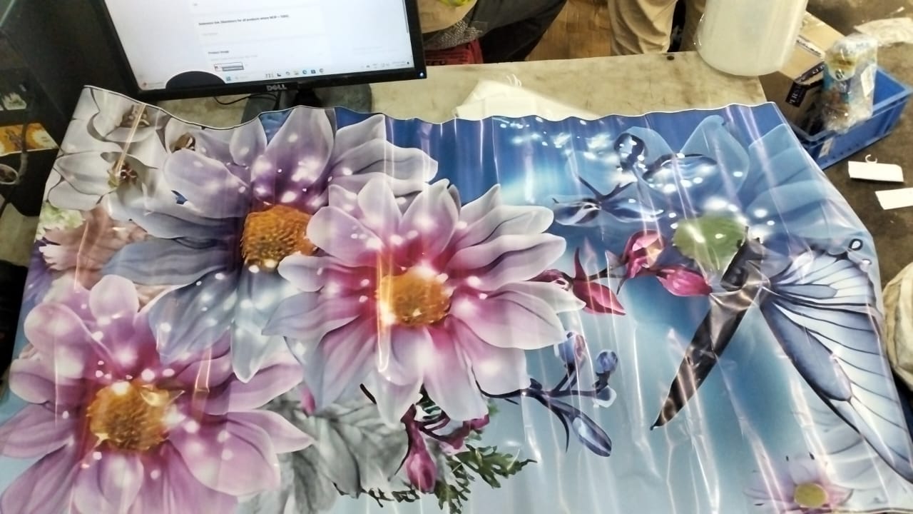 Flower And Butterfly Wallpaper 20 X 48 Inch