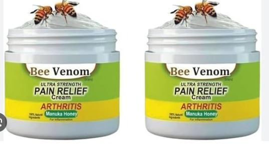 Bee Venom Pain Relief Cream 100G Pack Of 2