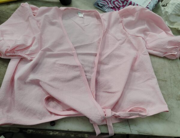 Baby Pink Colour Top For Women Size S