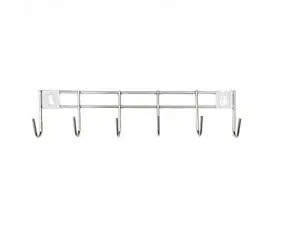 Stainless Steel Hook Hanger 10 Hook Versatile Organizer For Clothes