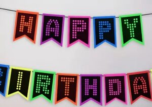 Happy Birth Day Baby Birthday Party Decoration Papers