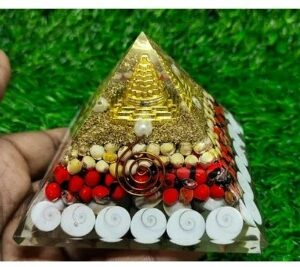 Natural Sphatik Shree Yantra For Puja Crystal Shri Sumeru Shree Yantra Pack Of 2