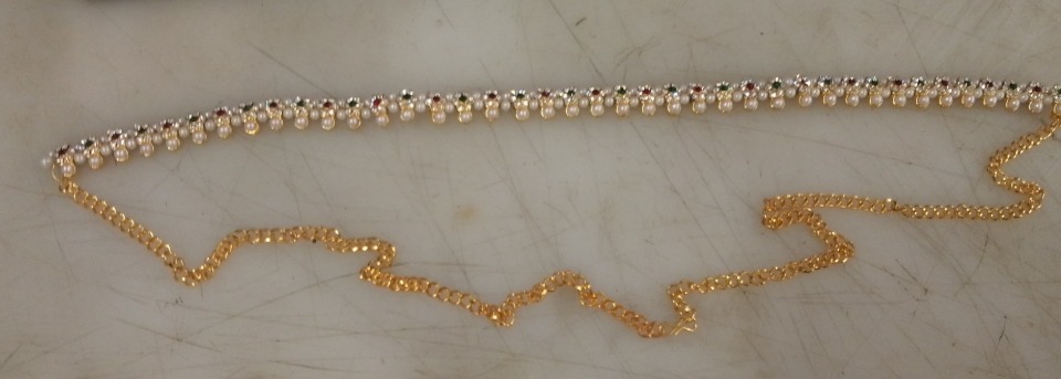 Gold Plated Kamarband For Women