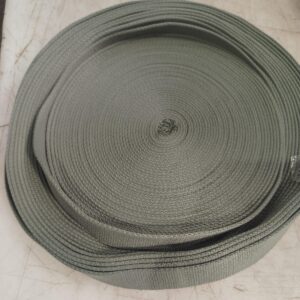 Light Green 1 Roll 20 Meter Niwar Narrow Woven Fabric Webbing Tapes Of Nylon For Bags
