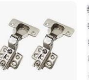 Steel Auto Close Slide On Concealed Hinges 1 Pair