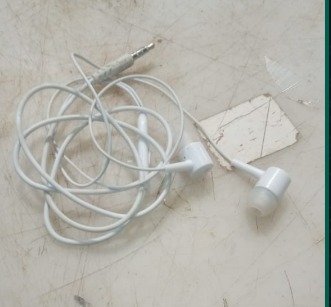 Wired Handsfree Headphones White
