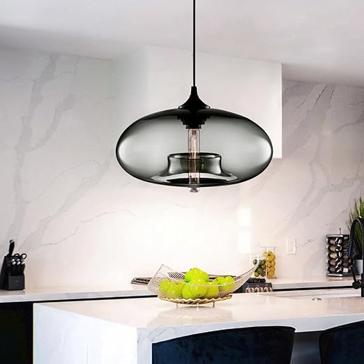 Smokey Cocktail Ceiling Pendant Light Without Bulb