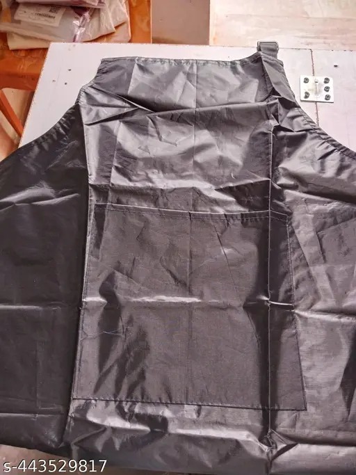 Black Apron Front Pocket Cooking Kitchen