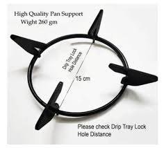 Burner Pan Support Appliance Knob For Gas Stove Black Color