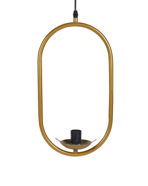 Whiteray Gold Metal Pendant Light Lamp Without Shade And Bulb