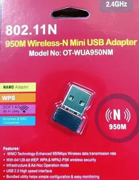950M WirelessN Mini Usb Adapter