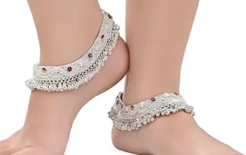 Traditional Designer Jhanjhar Pajeb 1 Pair