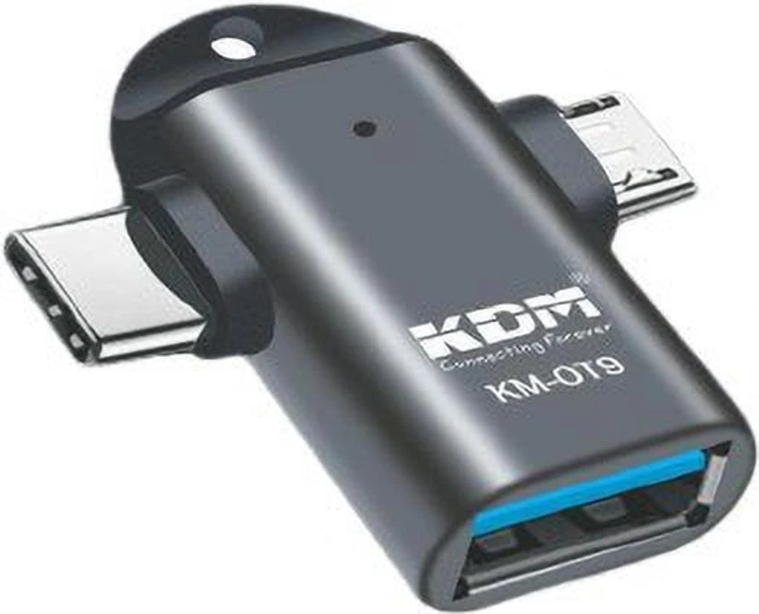 Kdm Usb Micro Usb Usb Type C Otg Adapter