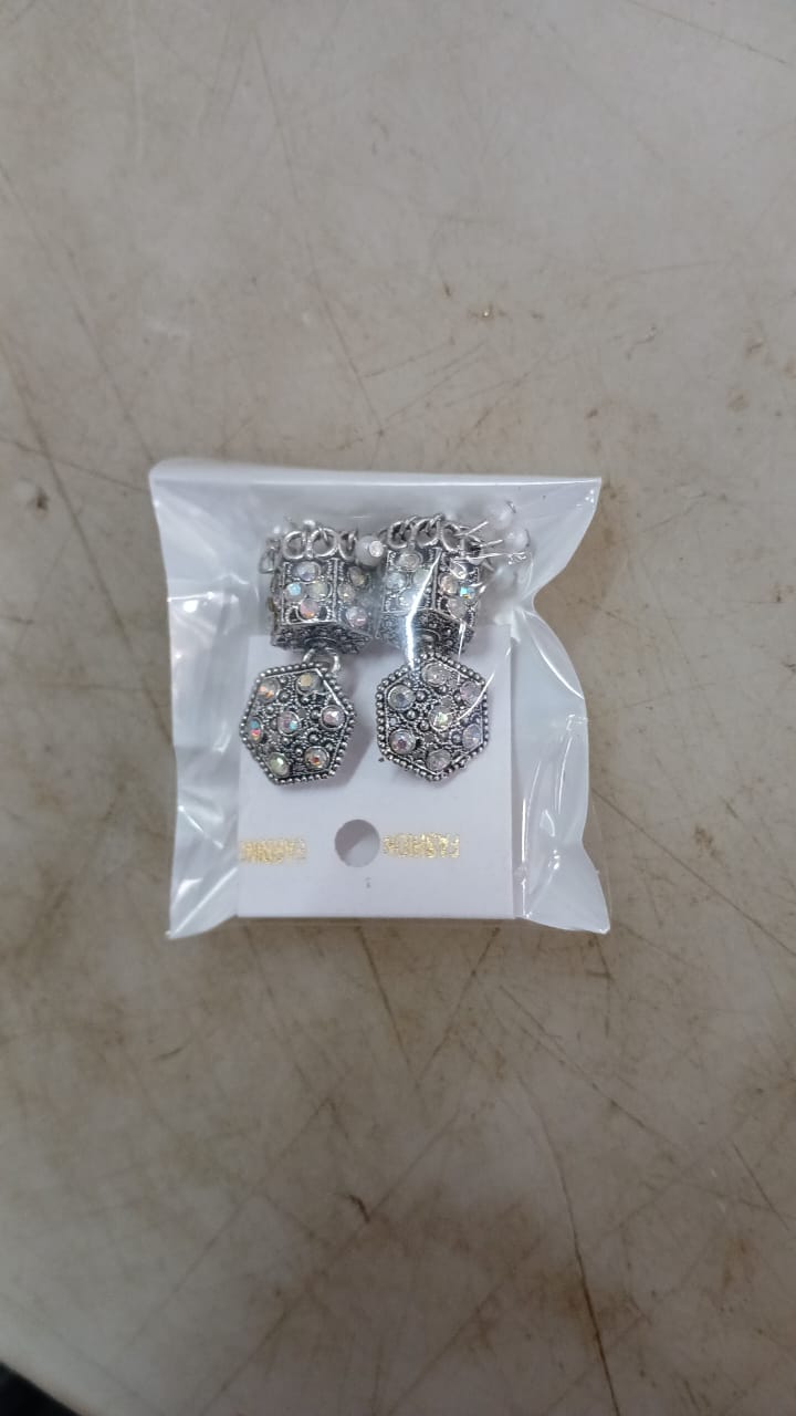Earrings For Women Colour Silver
