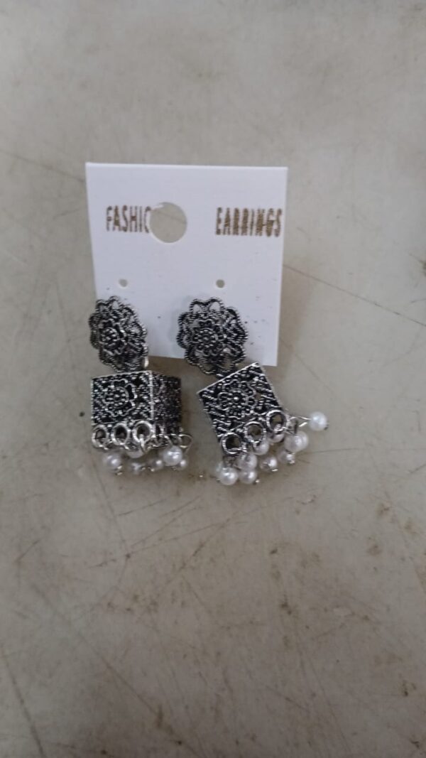 Earrings For Women Colour Silver