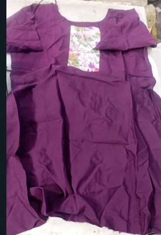 Women Kurta Wine Colour Size Xl