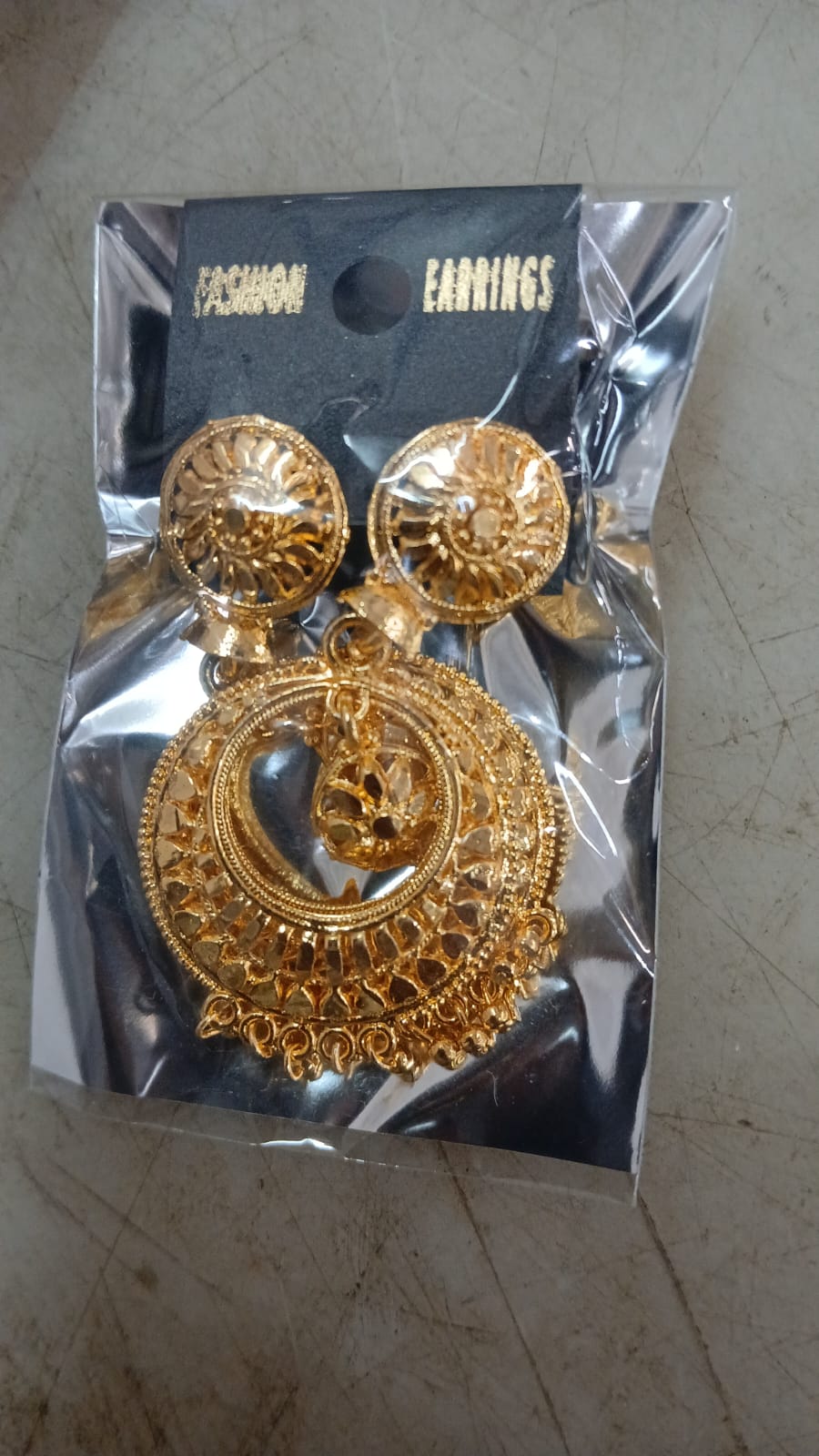 Earrings For Women Colour Golden