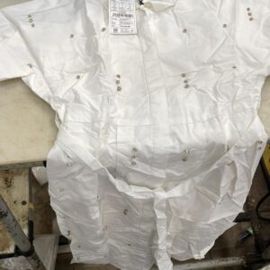 LPointOPointV Women White Color Long Top Size Xs