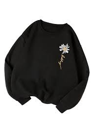 Womens Black Color Sweatshirt Size S