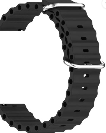 Belt Band Black Smart Watch Strap Black