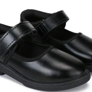 Girls Black School Shoes Size 4