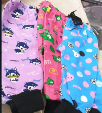 Kids Multicolour Printed Trackpants For Women Size 912 Month Pack Of 3