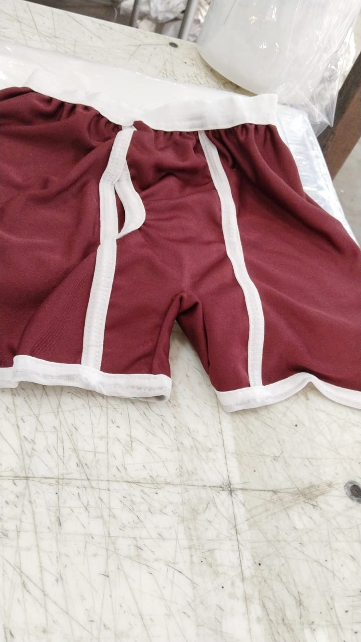 Maroon Color Underwear For Men Size S