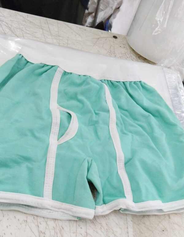 Green Color Underwear For Men Size S