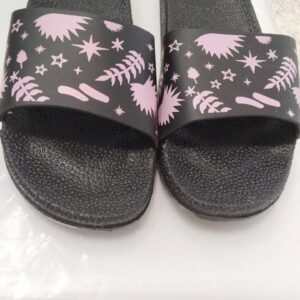 Black Color Slipper For Women Size 41