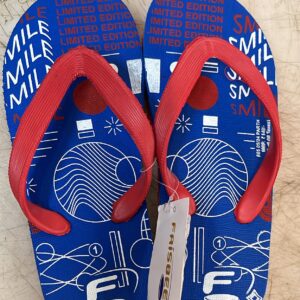 Kids Boys Blue Slipper Size 1