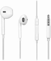 Earphone Colour White