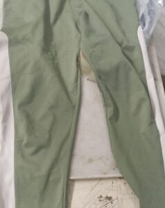 Women Track Pants Green Colour Size M