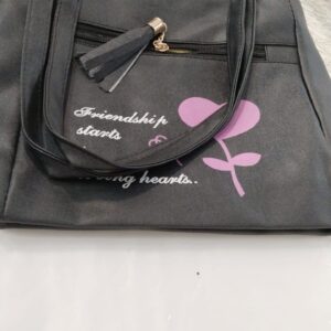 Black Color Hand Bag For Women