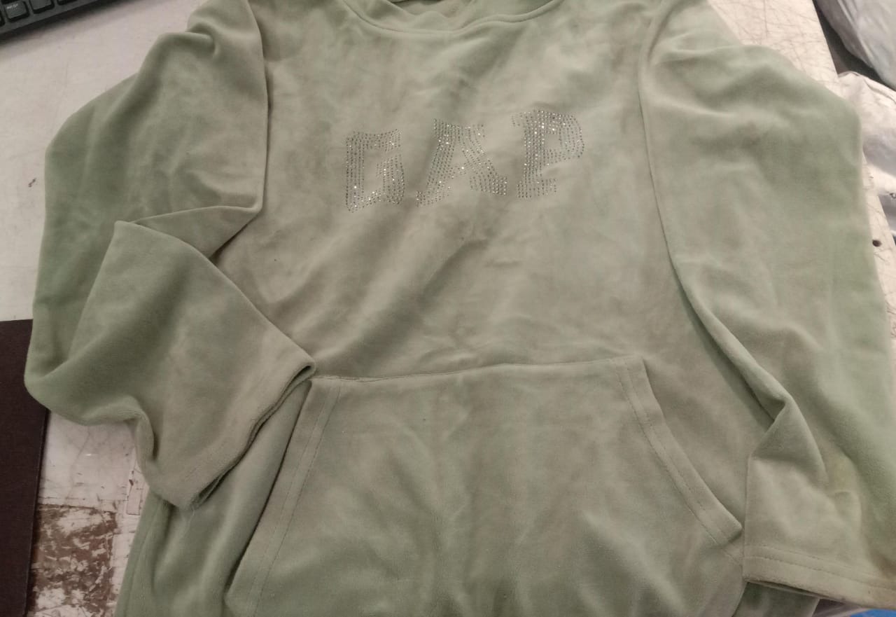 Green Sweatshirt For Women Size M