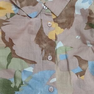 Shirt For Men Colour Brown Size S