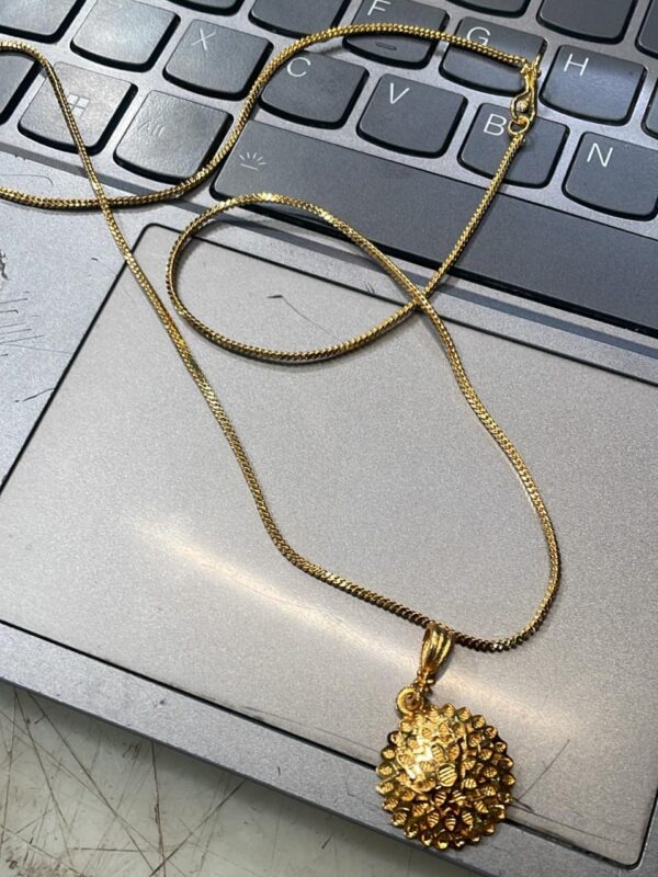 Women Golden Color Neck Chain With Locket