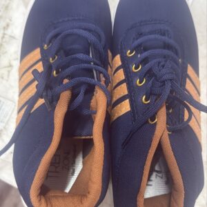 Men Shoes Blue And Brown Color Size 6