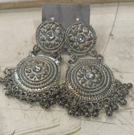 Women Earring Set Silver Colour