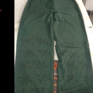 Indi Weaves Kids Girl Green Printed Pyjama Size 9 To 10 Year
