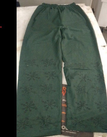 Indi Weaves Kids Girl Green Printed Pyjama Size 9 To 10 Year