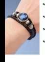 Zodiac Hand Bracelet In Black Color For Mens